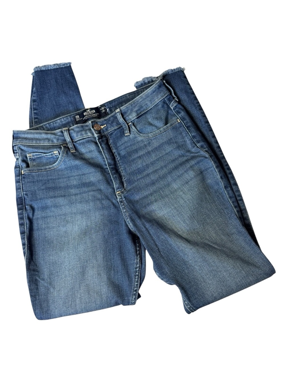 Hollister Men's Slim Straight Blue Jeans